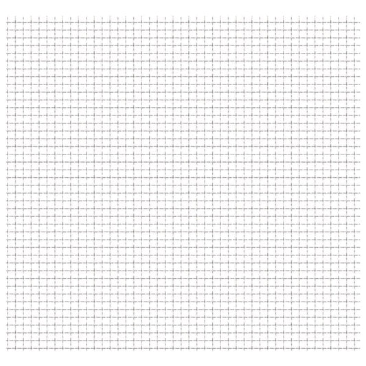 Crimped Garden Wire Fence Stainless Steel 19.7"x19.7" 0.8"x0.8"x0.1"