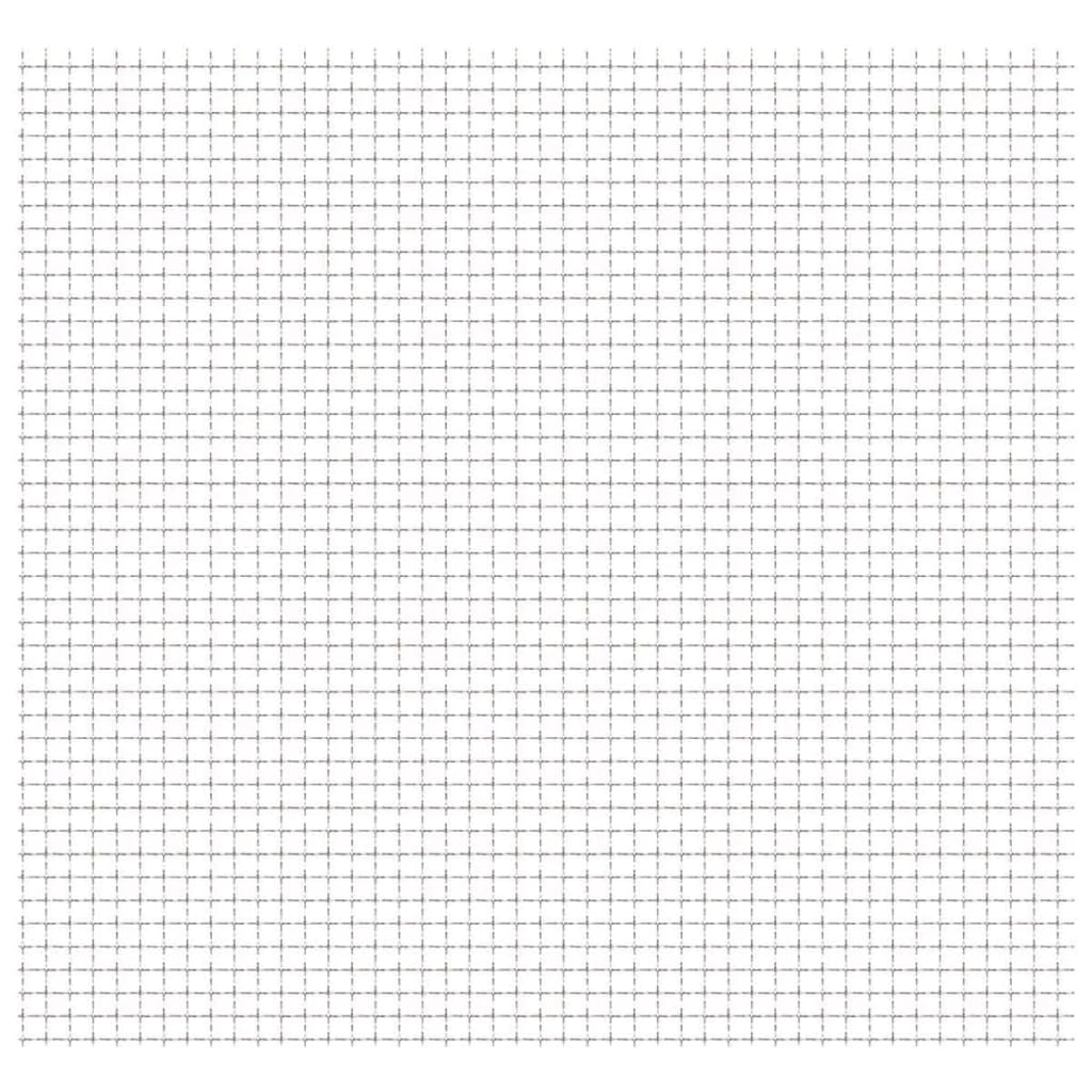 Crimped Garden Wire Fence Stainless Steel 39.4"x33.5" 0.8"x0.8"x0.1"
