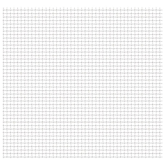 Crimped Garden Wire Fence Stainless Steel 39.4"x33.5" 0.8"x0.8"x0.1"
