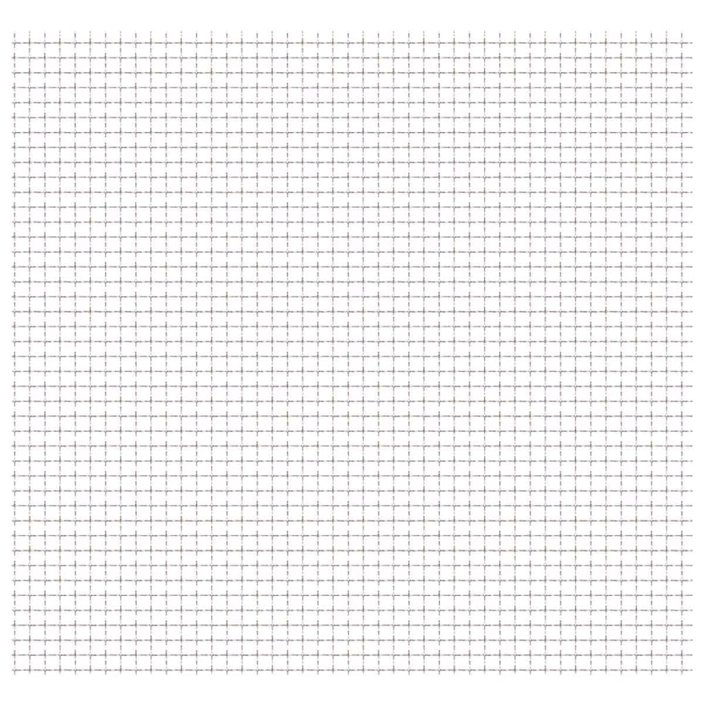 Crimped Garden Wire Fence Stainless Steel 19.7"x19.7" 1.2"x1.2"x0.1"