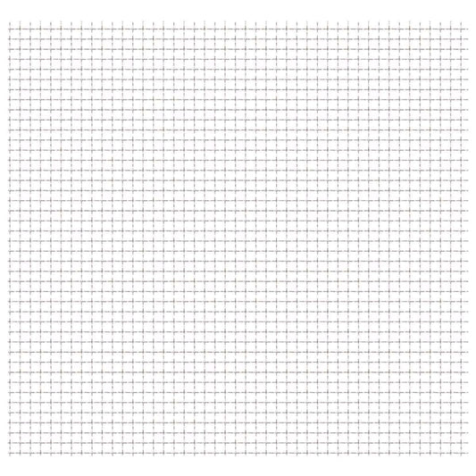 Crimped Garden Wire Fence Stainless Steel 19.7"x19.7" 1.2"x1.2"x0.1"