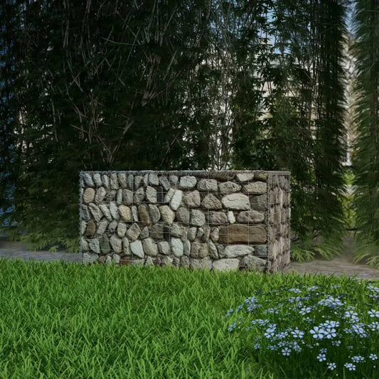 Gabion Basket Galvanized Steel 39.4"x19.7"x19.7"