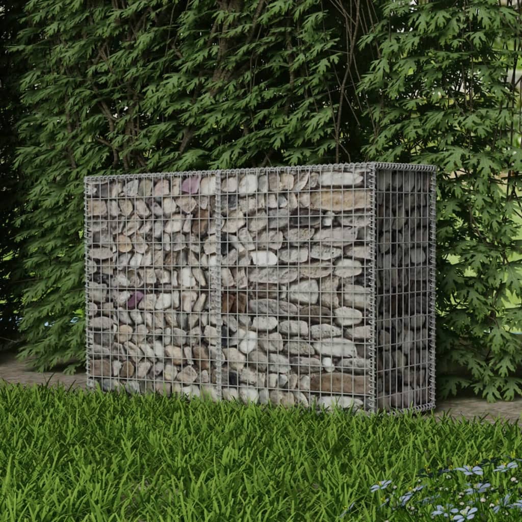Gabion Basket Galvanized Steel 59.1"x19.7"x39.4"