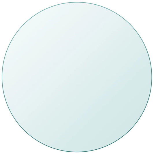Table Top Tempered Glass Round 35.4"