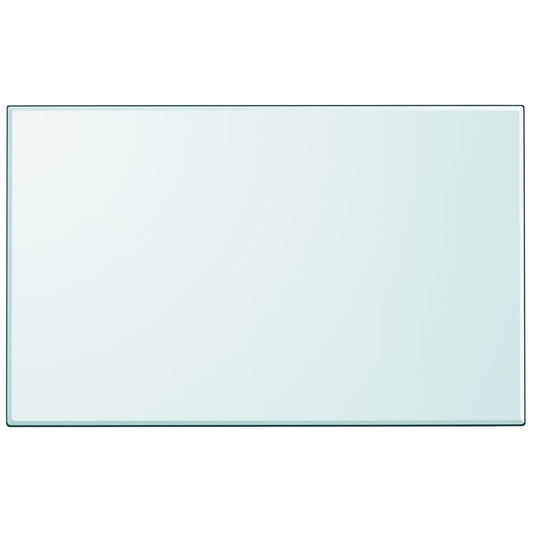 Table Top Tempered Glass Rectangular 39.4"x24.4"