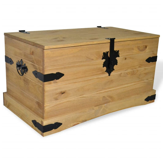 Storage Chest Mexican Pine Corona Range 35.8"x19.5"x18.5"
