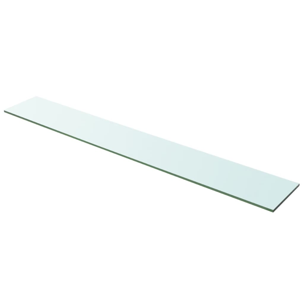 Shelf Panel Glass Clear 39.4"x5.9"