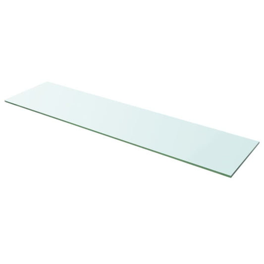 Shelf Panel Glass Clear 39.4"x9.8"