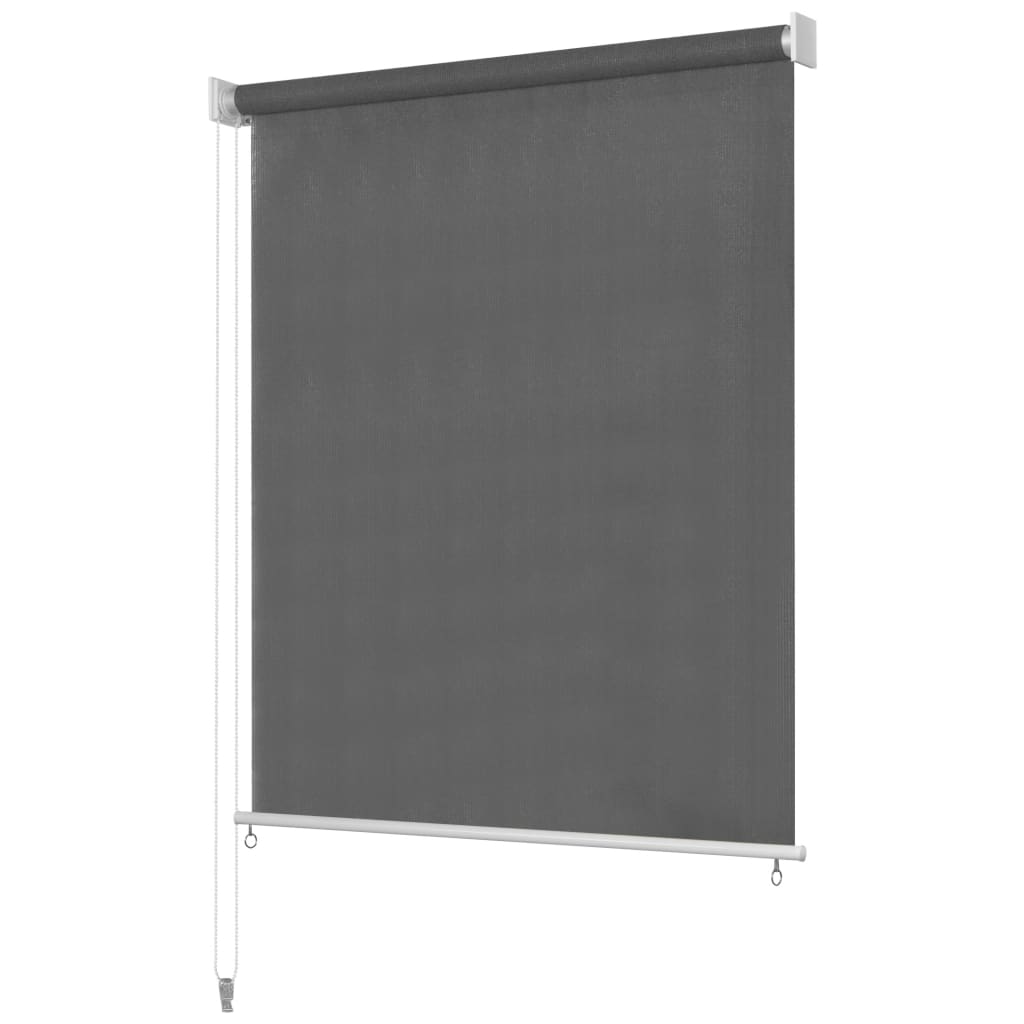 Outdoor Roller Blind 70.9"x90.6" Anthracite