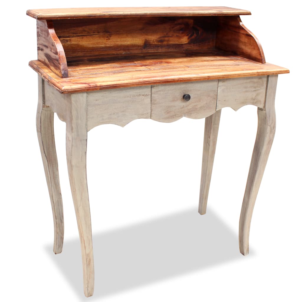 Writing Desk Solid Reclaimed Wood 31.5"x15.7"x36.2"