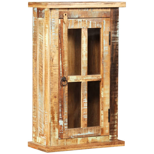 Wall Cabinet Solid Reclaimed Wood 17.3"x8.3"x28.3"
