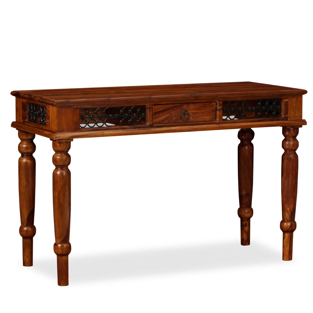 Writing Table Solid Sheesham Wood 47.2"x19.7"x29.9"