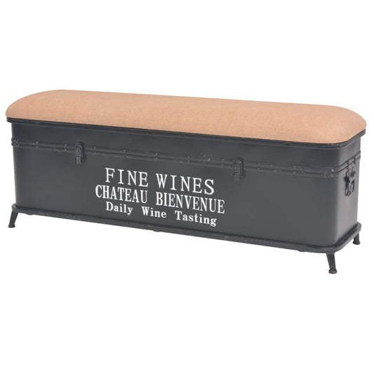 Storage Bench with Cushion 40.6"x11.8"x15.7"