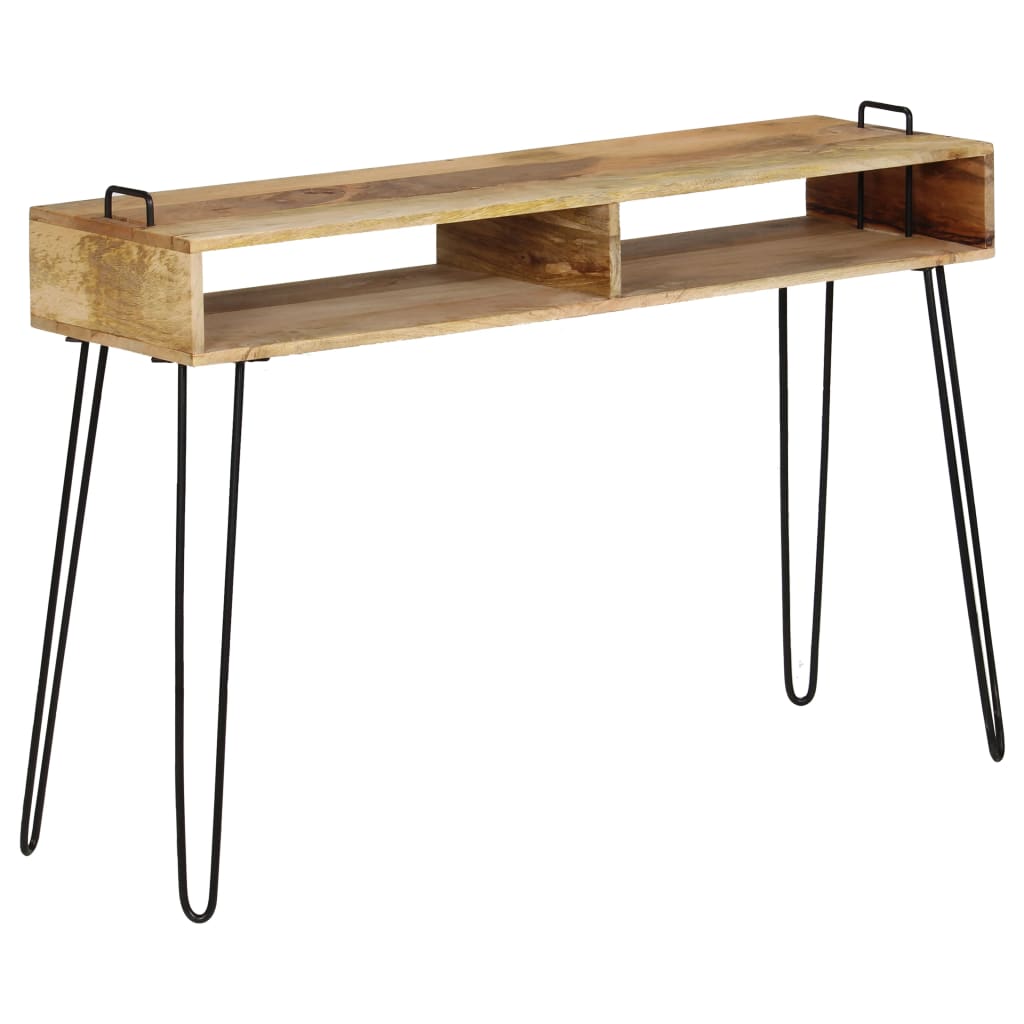 Console Table Solid Mango Wood 45.3"x13.8"x29.9"