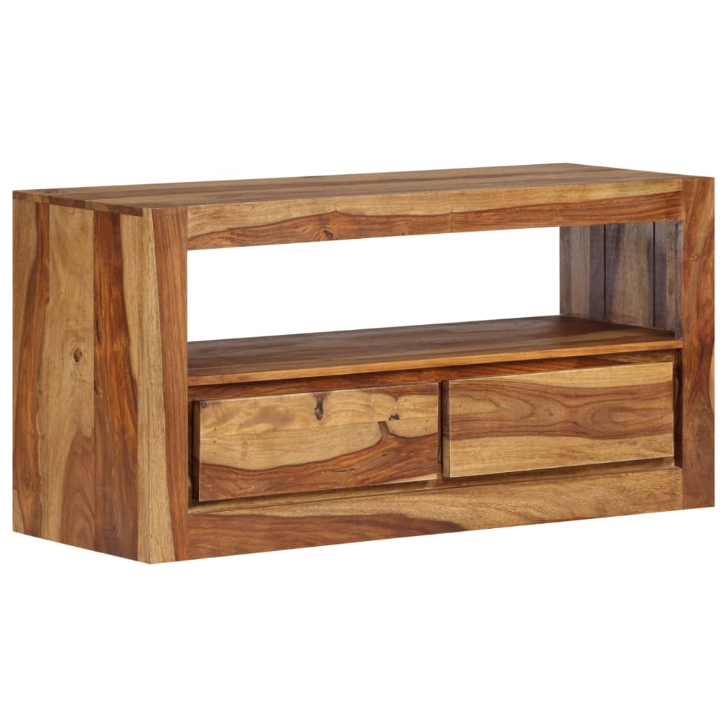 TV Cabinet Solid Sheesham Wood 31.5"x11.8"x15.7"