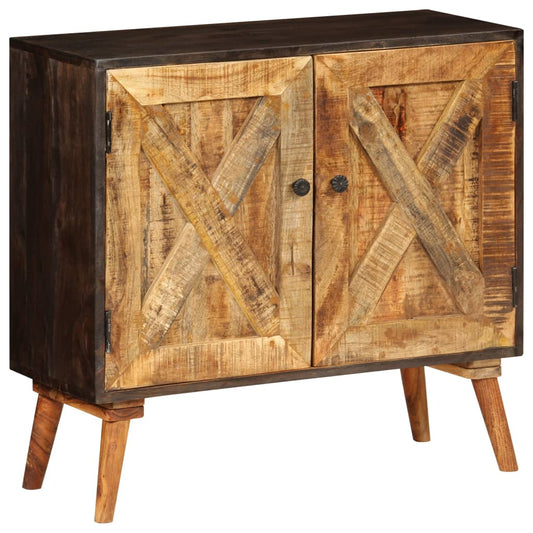 Sideboard Solid Mango Wood 33.5"x11.8"x29.5"