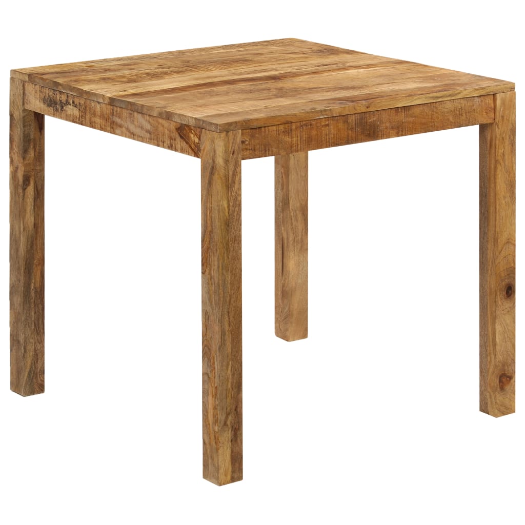 Dining Table Solid Mango Wood 32.3"x31.5"x29.9"