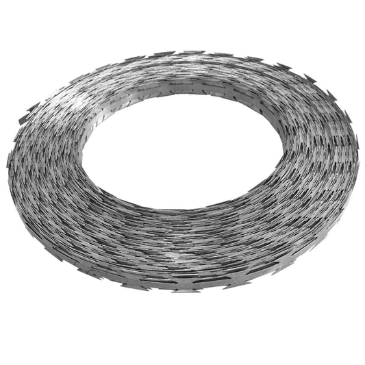 Razor Concertina Wire Galvanized Steel 1640.4'