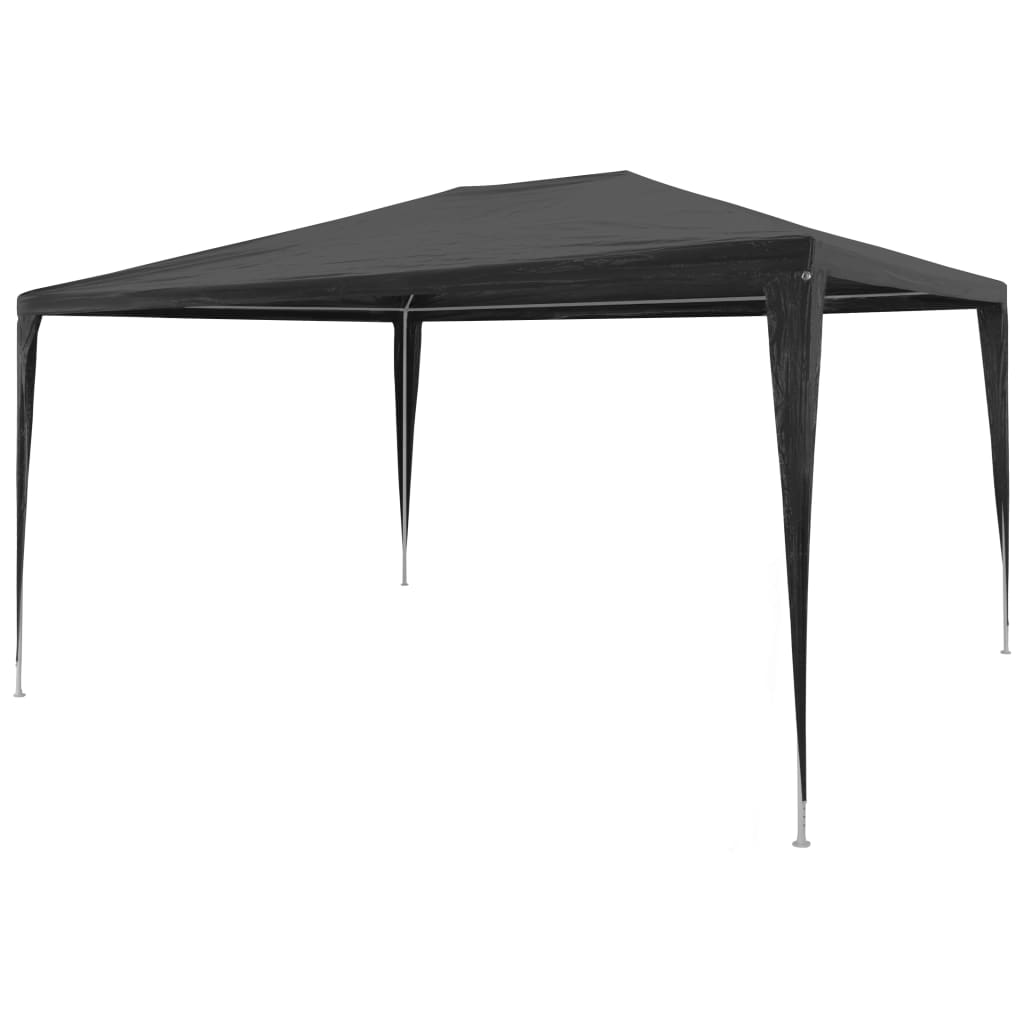 Party Tent PE Anthracite 9'10"x13'1"