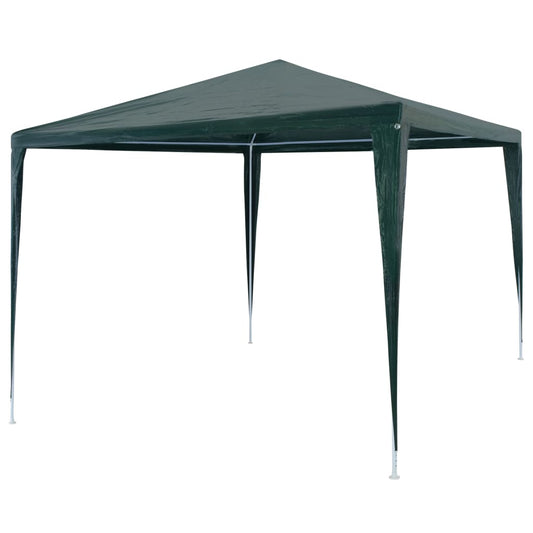 Party Tent PE Green 9'10"x9'10"