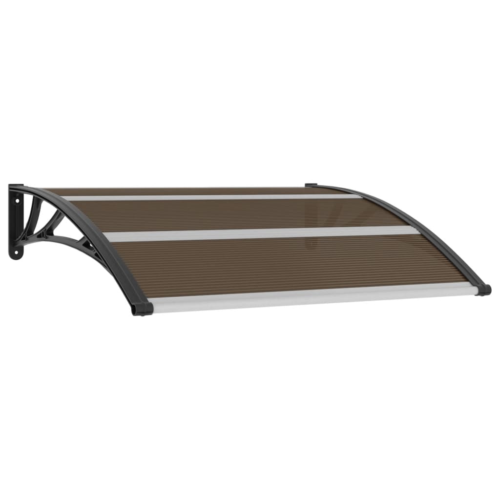 Door Canopy Black 47.2"x39.4" PC