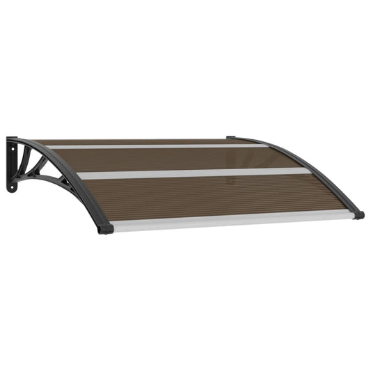 Door Canopy Black 47.2"x39.4" PC