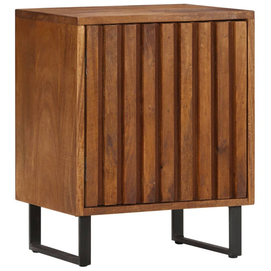 Bedside Cabinet 15.7"x11.8"x19.7" Solid Mango Wood