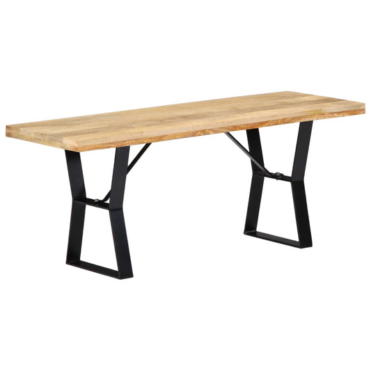Bench 43.3" Solid Mango Wood