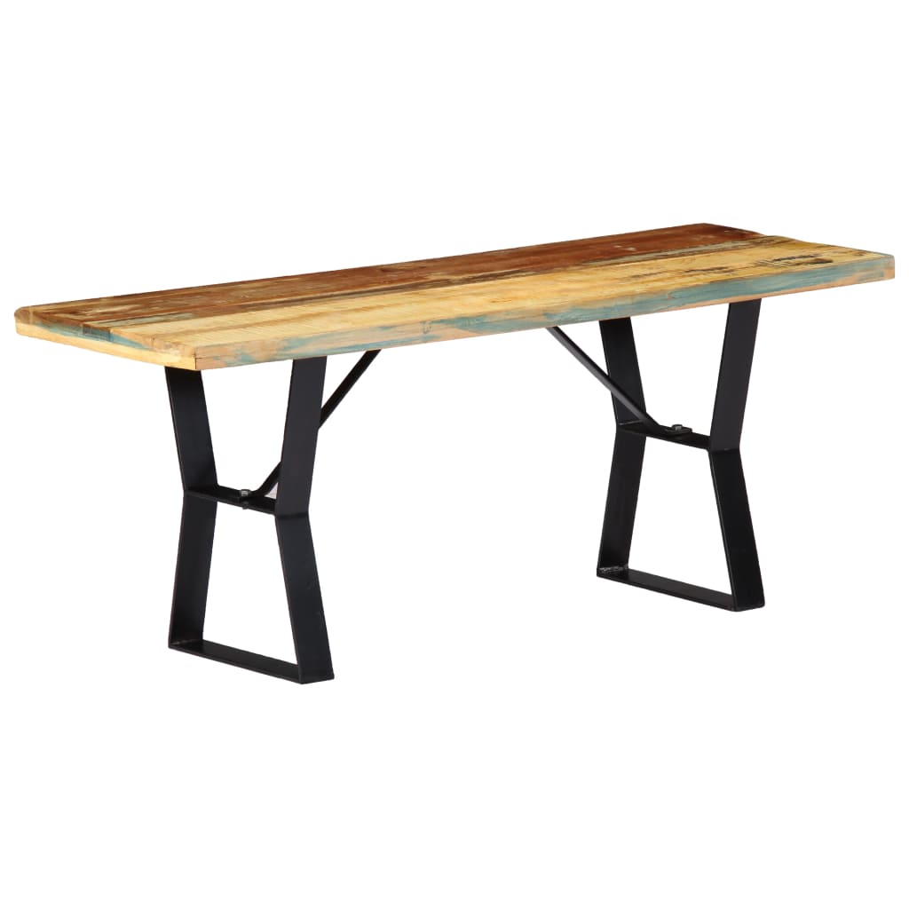 Bench 43.3" Solid Reclaimed Wood