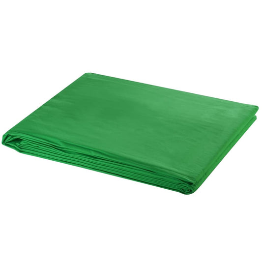 Backdrop Cotton Green 20 x 10 feet Chroma Key