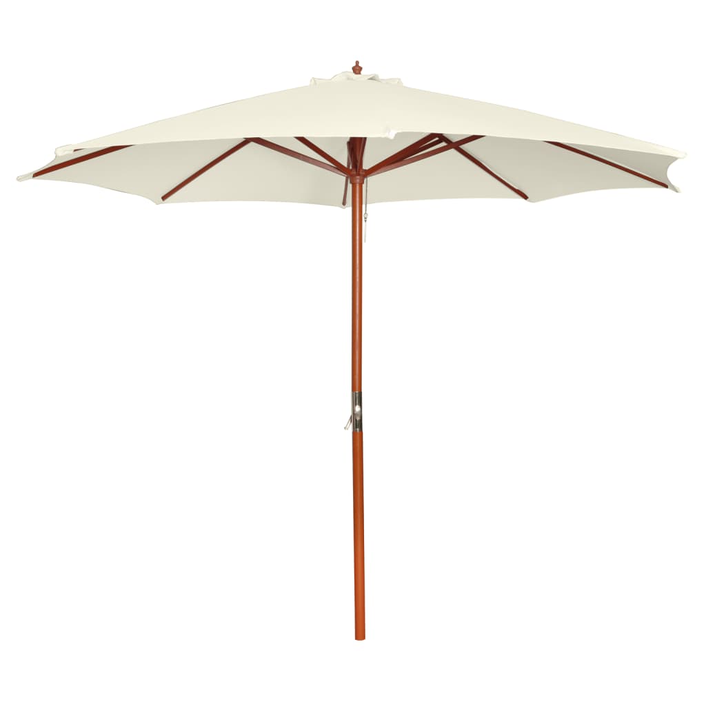 Parasol 118.1"x101.6" Sand White