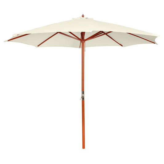 Parasol 118.1"x101.6" Sand White
