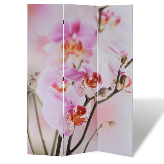 Folding Room Divider 47.2"x66.9" Flower