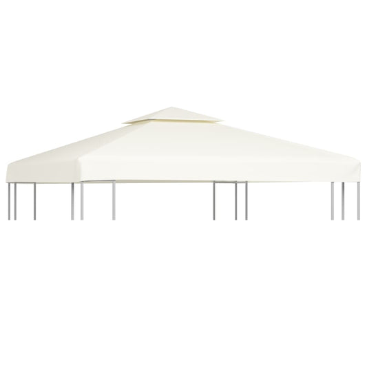 Gazebo Cover Canopy Replacement 9.14 oz/yd² Cream White 10'x10'