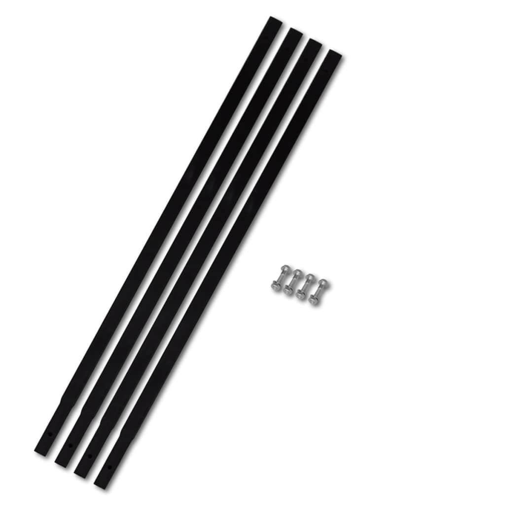 Ground Drill Extension Tube 13'1"x3'3" Tube Connection Steel