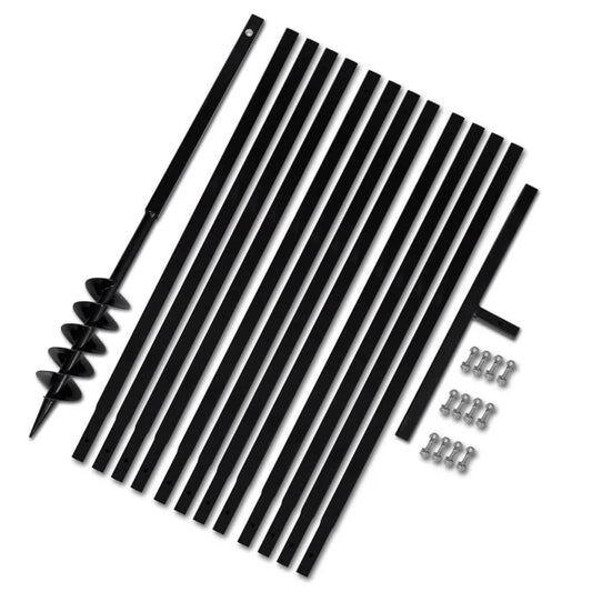 Ground Drill Handle 3.94" with Extension Tube 42'7" Steel