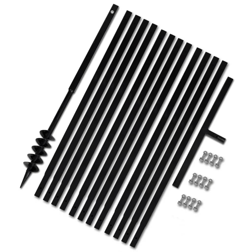 Ground Drill Handle 3.15" with Extension Tube 42'7" Steel