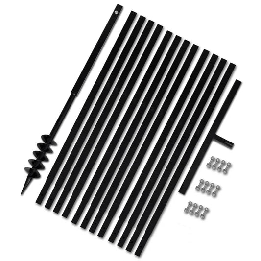 Ground Drill Handle 3.15" with Extension Tube 42'7" Steel