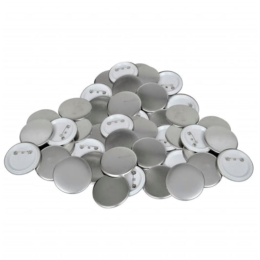 500 pcs PinBack Button Parts 1.7"