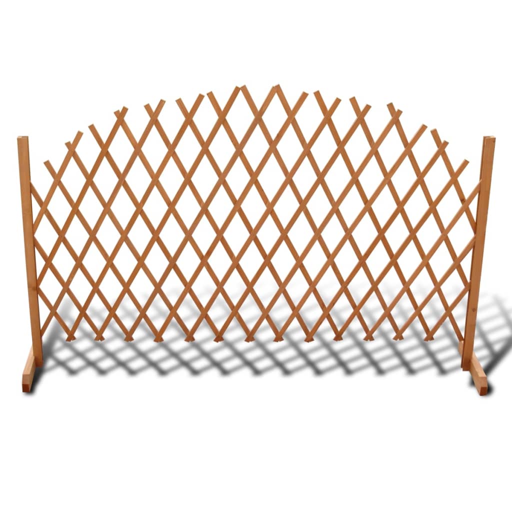 Trellis Fence Solid Wood 5' 11" x 3' 3"
