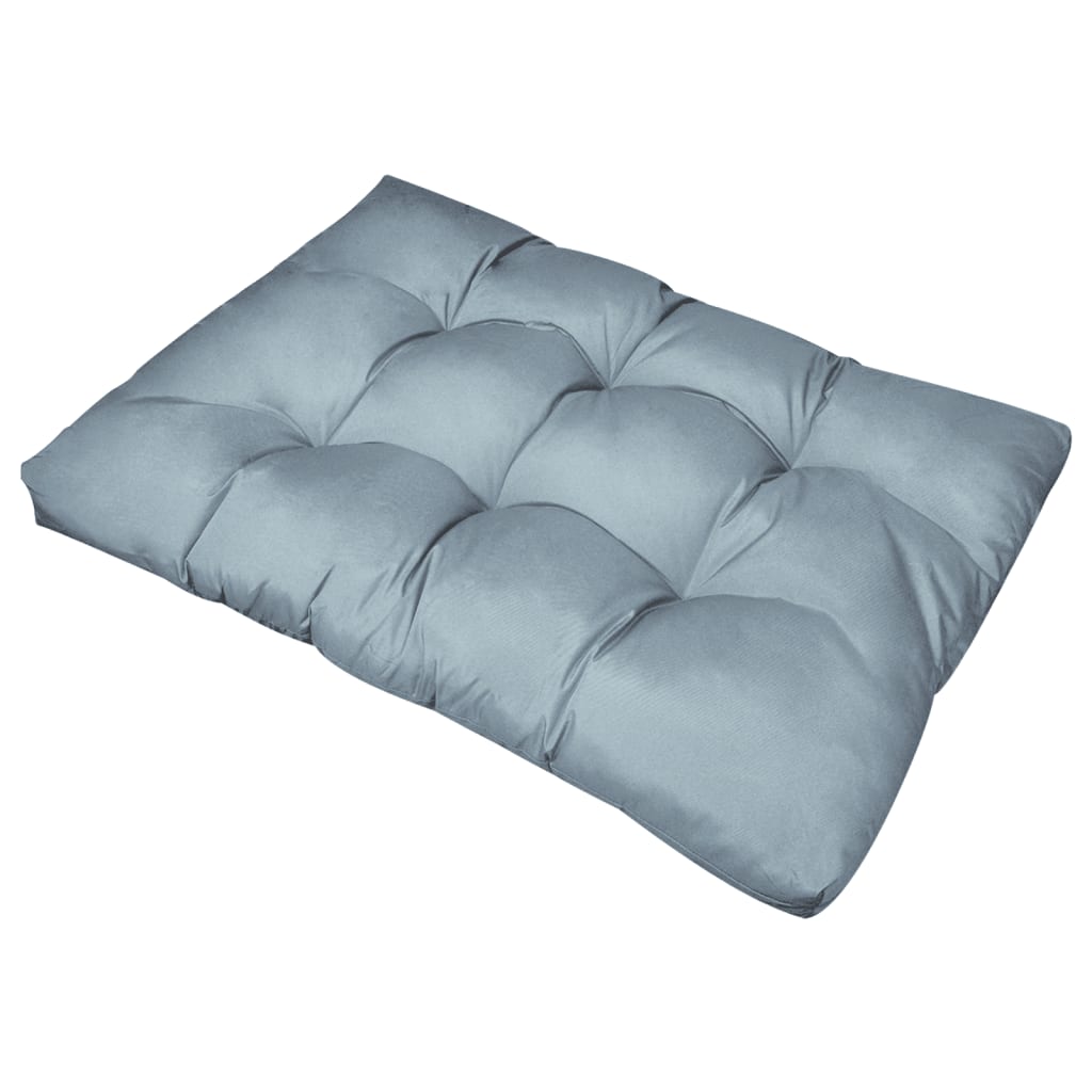 Seat Cushion Upholstered 47.2"x31.5"x3.9" Gray