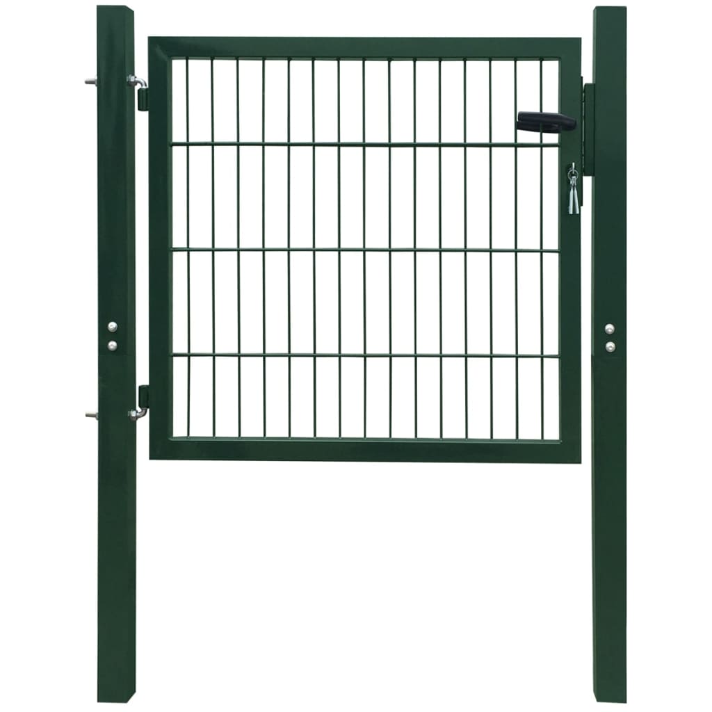 2D Fence Gate (Single) Green 41.7" x 51.2"