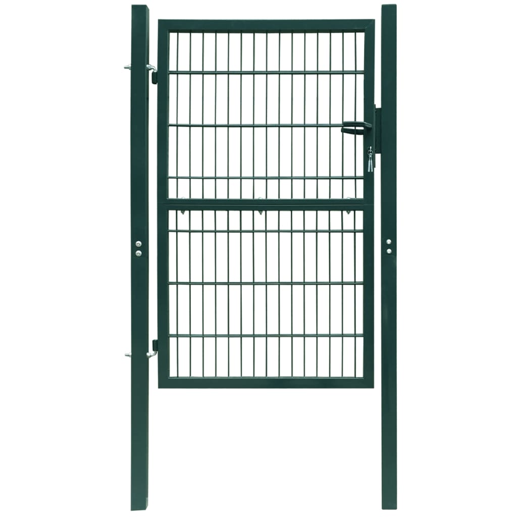 2D Fence Gate (Single) Green 41.7" x 74.8"