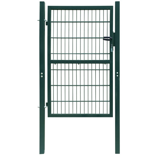 2D Fence Gate (Single) Green 41.7" x 90.6"