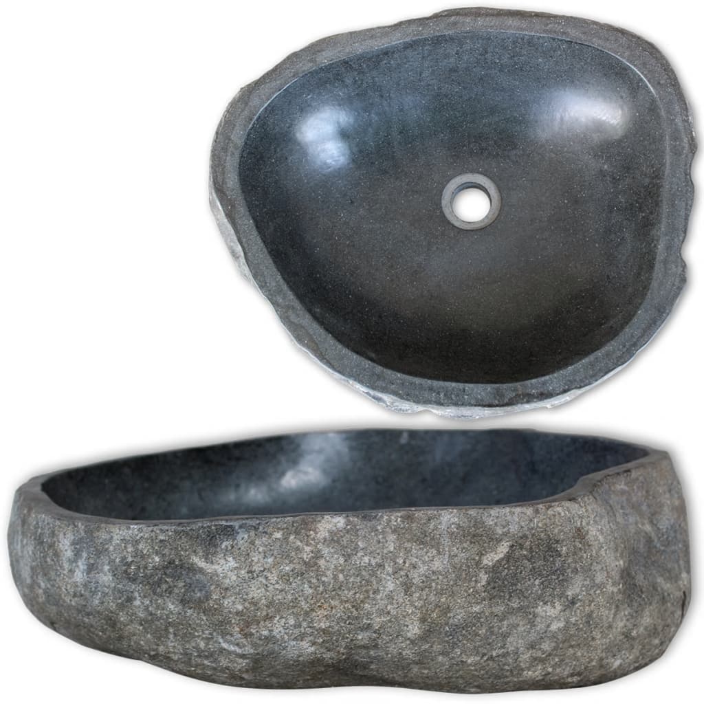 Basin River Stone Oval 14.6"-18.1"