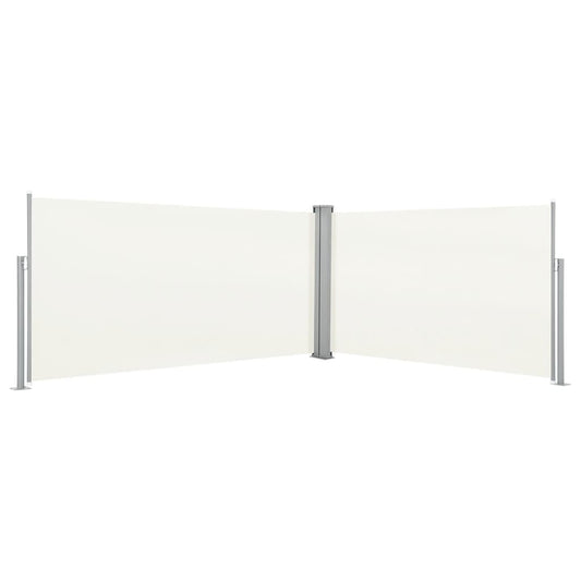 Retractable Side Awning 63"x236" Cream