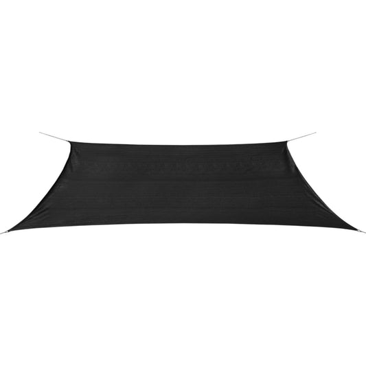 Sunshade Sail HDPE Rectangular 13.1'x19.7' Anthracite
