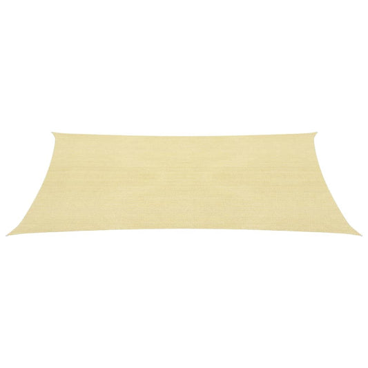 Sunshade Sail HDPE Square 11.8'x11.8' Beige