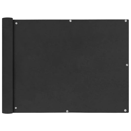 Balcony Screen Oxford Fabric 35.4"x157.5" Anthracite