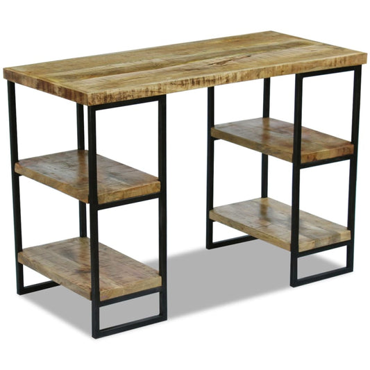 Office Desk Mango Wood 43.3"x19.7"x30"